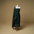 Jacquard Zari Buti Handloom Mercerised Cotton Unstitched Dress Material: Kurta with Dupatta 07