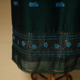 Jacquard Zari Buti Handloom Mercerised Cotton Unstitched Dress Material: Kurta with Dupatta 07
