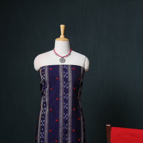 Sambalpuri ikat cotton unstitched dress material: kurta