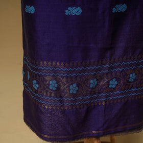 Jacquard Zari Buti Handloom Mercerised Cotton Unstitched Dress Material: Kurta with Dupatta 10