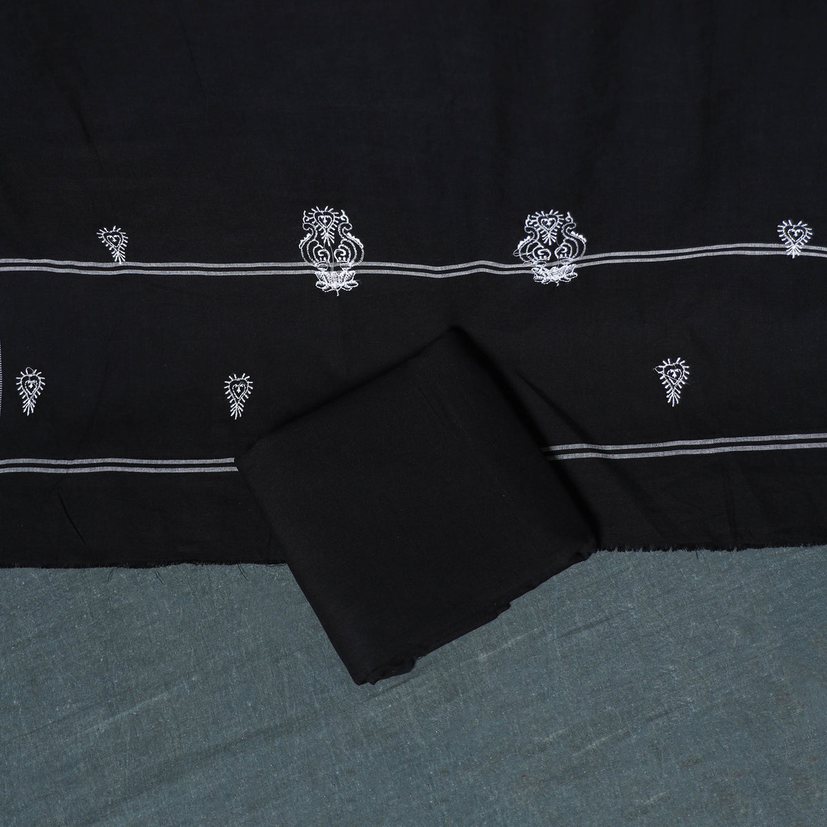 Sambalpuri ikat cotton unstitched dress material: kurta