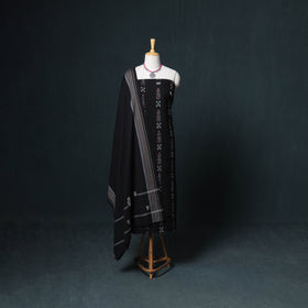 Sambalpuri ikat cotton unstitched dress material: kurta