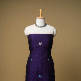 Jacquard Handloom Mercerised Cotton Unstitched Dress Material: Kurta with Dupatta 13