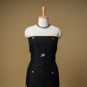 Jacquard Handloom Mercerised Cotton Unstitched Dress Material: Kurta with Dupatta 15