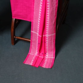 Sambalpuri Ikat Cotton Unstitched Dress Material: Kurta, Bottom with Dupatta 18