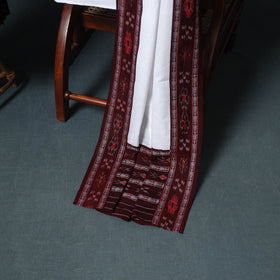 Sambalpuri Ikat Cotton Unstitched Dress Material: Kurta, Bottom with Dupatta 22
