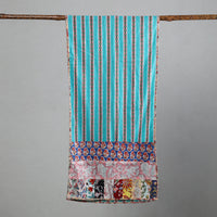 Multicolor - Patchwork Block Printed Cotton Sanganeri Stole 20