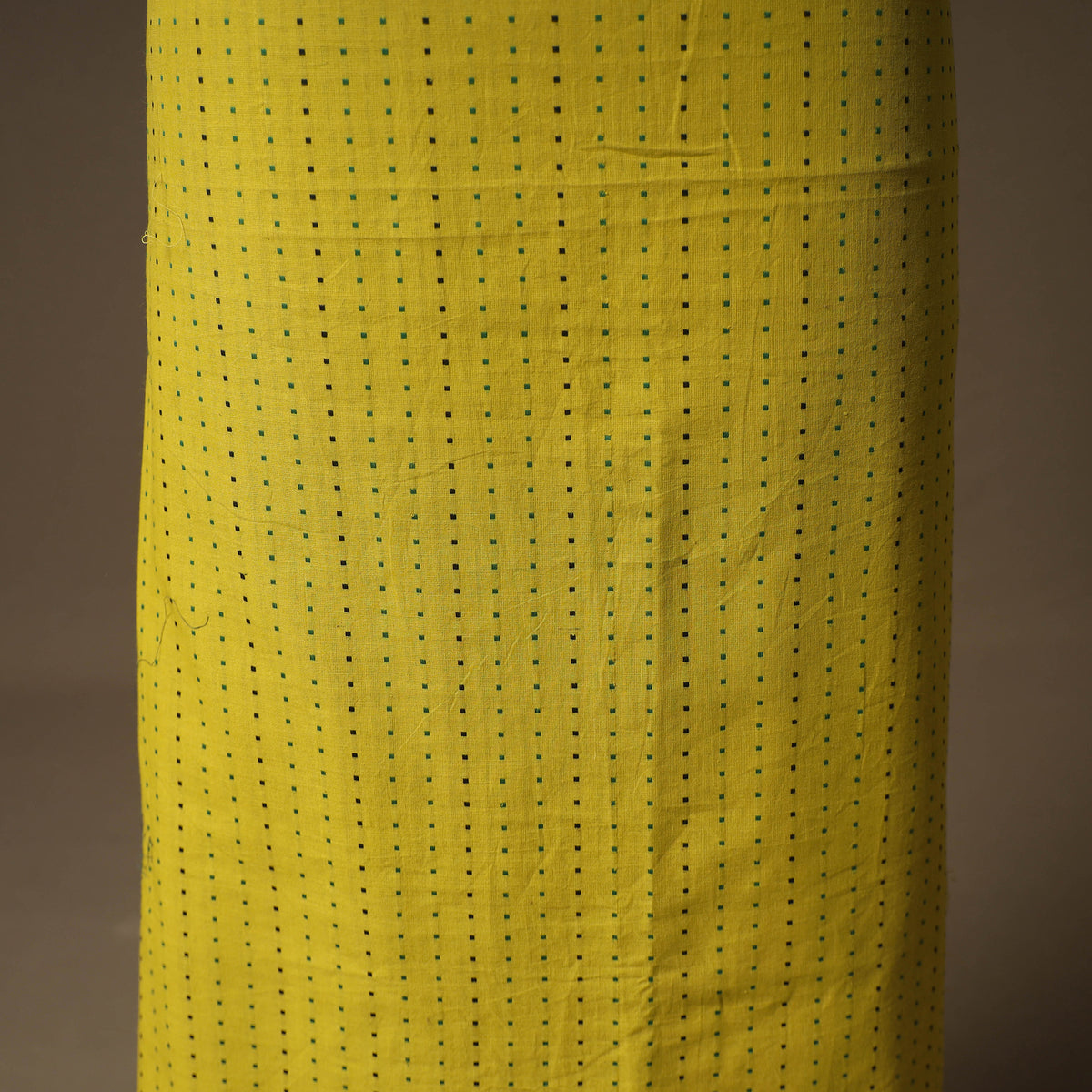 Jacquard Cotton Unstitched Dress Material: Kurta & Dupatta with Jewellery 13