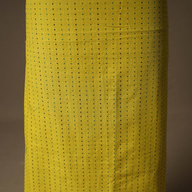 Jacquard Cotton Unstitched Dress Material: Kurta & Dupatta with Jewellery 13
