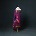 Dharwad Mercerised Cotton Plain Thread Border Unstitched Dress Material: Kurta, Bottom & Dupatta 12