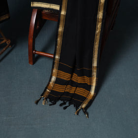 Dharwad Mercerised Cotton Plain Thread Border Unstitched Dress Material: Kurta, Bottom & Dupatta 13
