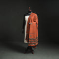 Kantha Hand Embroidered Khes Handwoven Cotton Dupatta 31