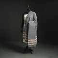Kantha Hand Embroidered Khes Handwoven Cotton Dupatta 06