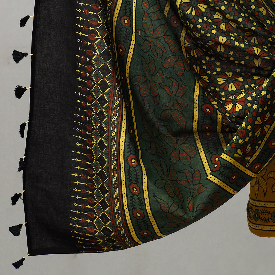 Ajrakh Suit Material