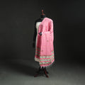 Kantha Hand Embroidered Khes Handwoven Cotton Dupatta 10