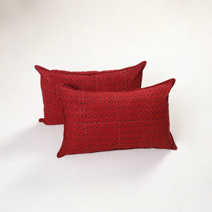 Ajrakh Hand Block Print Pillow Covers (Set of 2) 160