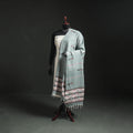 Kantha Hand Embroidered Khes Handwoven Cotton Dupatta 13