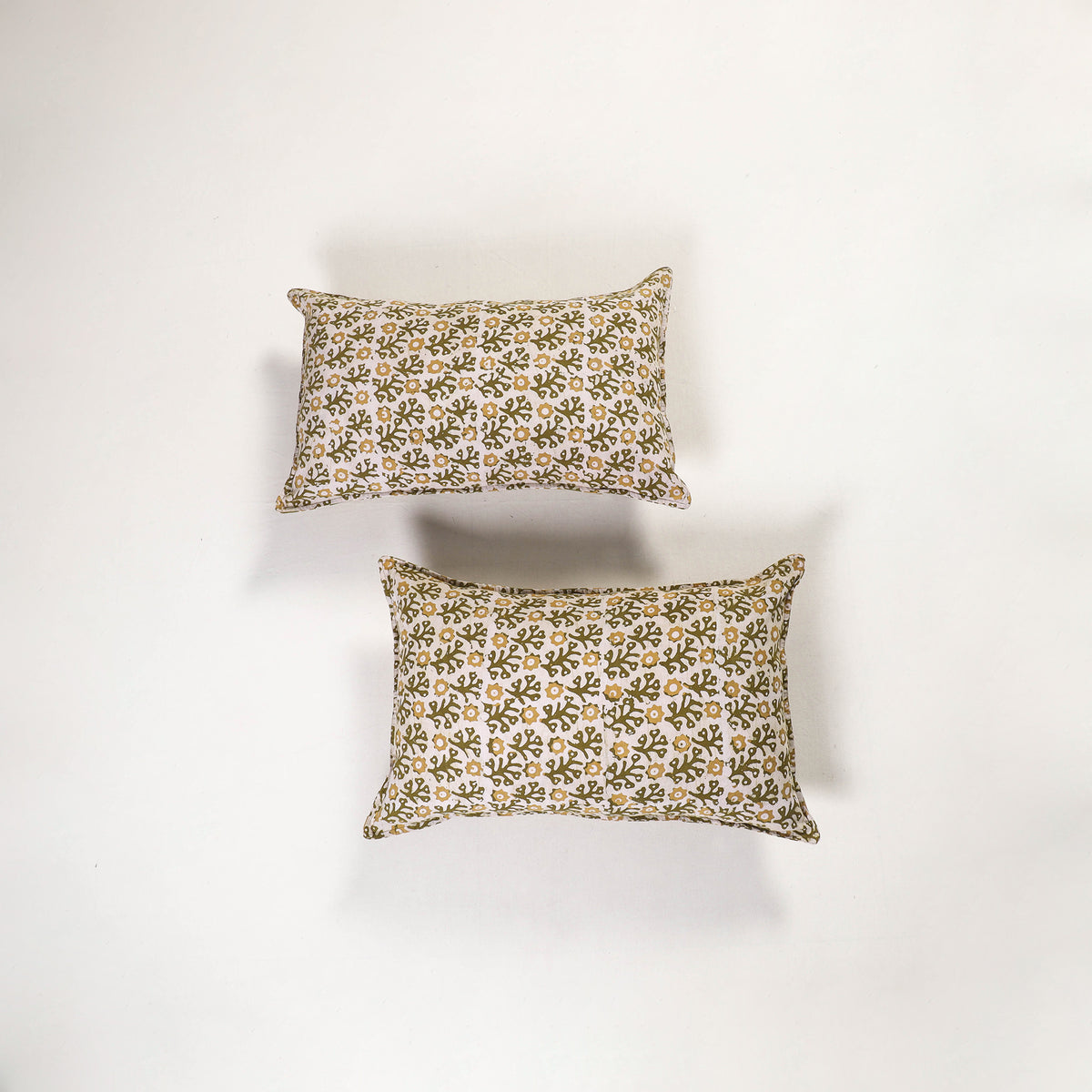 Hand Block Batik Print Pillow Covers (Set of 2) 30