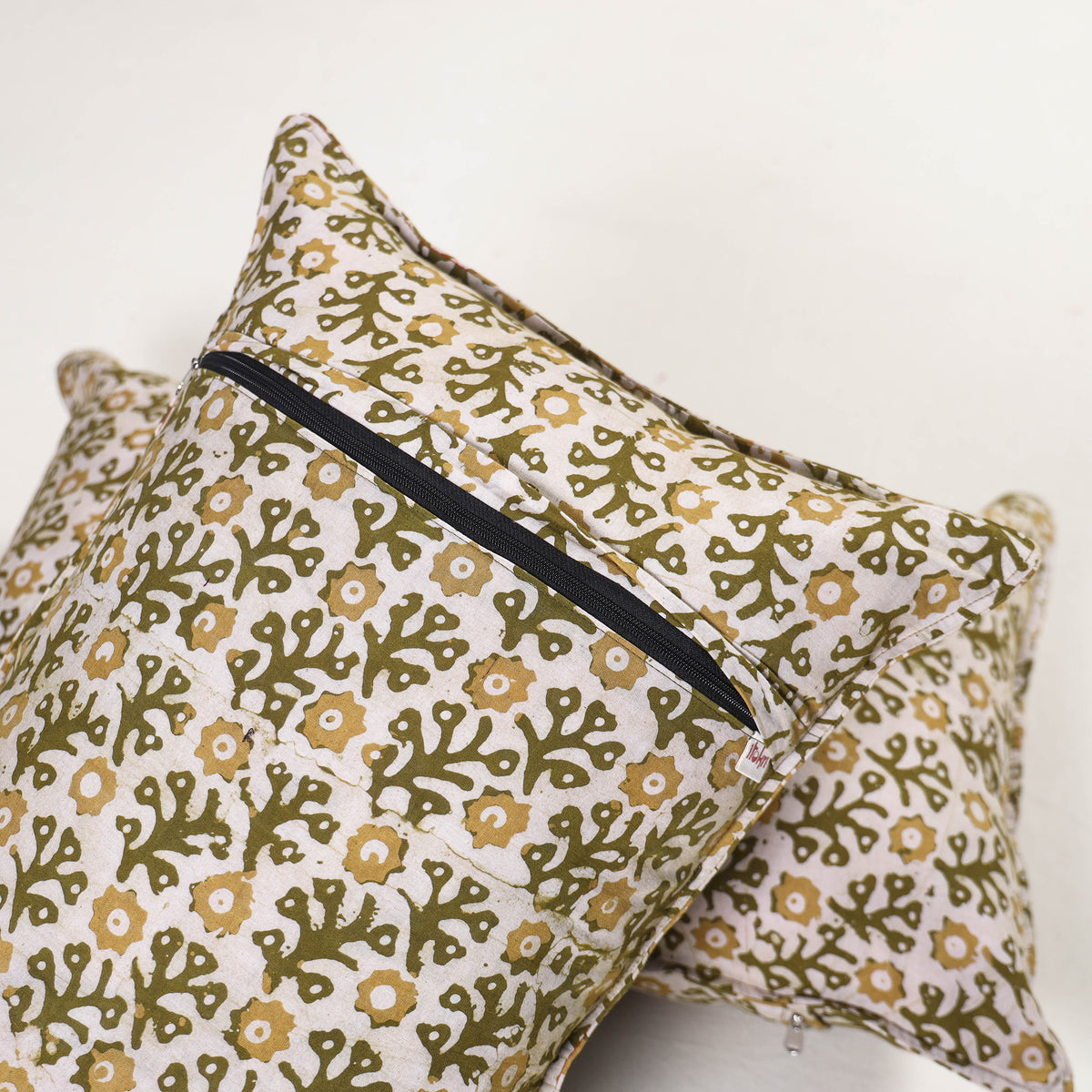 Hand Block Batik Print Pillow Covers (Set of 2) 30