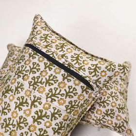 Hand Block Batik Print Pillow Covers (Set of 2) 30
