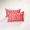 Hand Block Batik Print Pillow Covers (Set of 2) 62