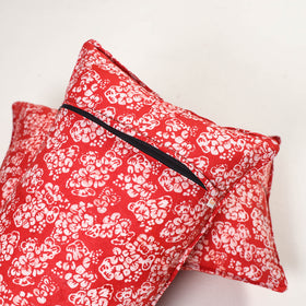 Hand Block Batik Print Pillow Covers (Set of 2) 62