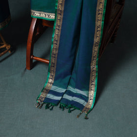 Dharwad Mercerised Cotton Plain Thread Border Unstitched Dress Material: Kurta, Bottom & Dupatta 36