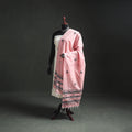 Kantha Hand Embroidered Khes Handwoven Cotton Dupatta 39