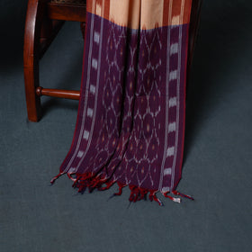 Pochampally Ikat Cotton Unstitched Dress Material: Kurta, Bottom with Dupatta 04