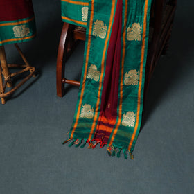 Dharwad Mercerised Cotton Plain Thread Border Unstitched Dress Material: Kurta, Bottom & Dupatta 53