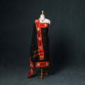 Dharwad Mercerised Cotton Plain Thread Border Unstitched Dress Material: Kurta, Bottom & Dupatta 54