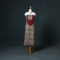 Patchwork Kalamkari Block Print Cotton Unstitched Kurta Material (2.5m) 26