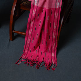 Pochampally Ikat Cotton Unstitched Dress Material: Kurta, Bottom with Dupatta 17