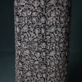 Pedana Hand Block Print Natural Dyed Cotton Kalamkari Unstitched Dress Material: Kurta with Dupatta 11