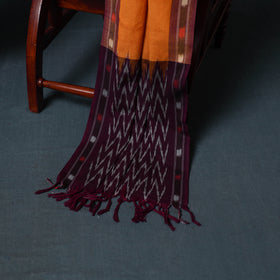 Pochampally Ikat Cotton Unstitched Dress Material: Kurta, Bottom with Dupatta 31