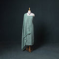 Akola Hand Block Print Woolen Unstitched Dress Material: Kurta, Bottom with Dupatta 14
