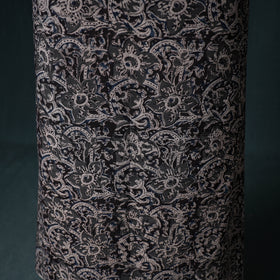 Pedana Hand Block Print Natural Dyed Cotton Kalamkari Unstitched Dress Material: Kurta with Dupatta 14