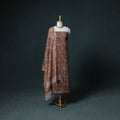 Pedana Hand Block Print Natural Dyed Cotton Kalamkari Unstitched Dress Material: Kurta with Dupatta 19