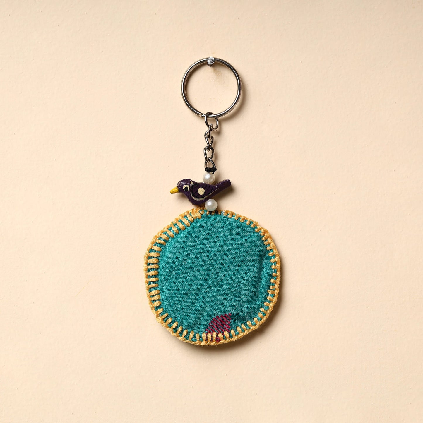 Handcrafted Fab Artwork Keychain 14