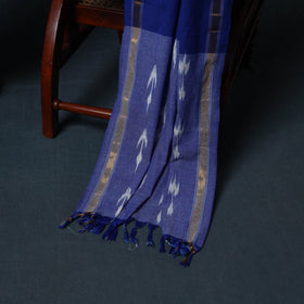 Pochampally Ikat Cotton Unstitched Dress Material: Kurta, Bottom with Dupatta 01