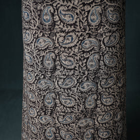 Pedana Hand Block Print Natural Dyed Cotton Kalamkari Unstitched Dress Material: Kurta with Dupatta 22
