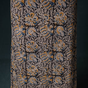 Pedana Hand Block Print Natural Dyed Cotton Kalamkari Unstitched Dress Material: Kurta with Dupatta 23