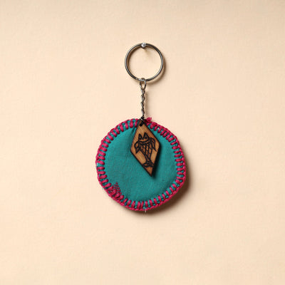 Handcrafted Fab Artwork Keychain 33