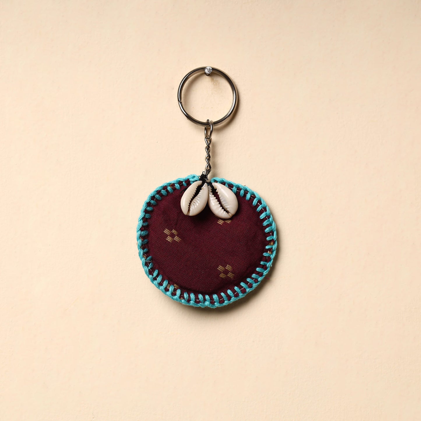 Handcrafted Fab Artwork Keychain 37