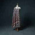 Pedana Hand Block Print Natural Dyed Cotton Kalamkari Unstitched Dress Material: Kurta with Dupatta 26