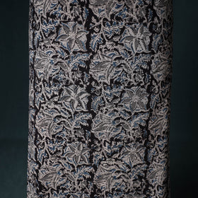 Pedana Hand Block Print Natural Dyed Cotton Kalamkari Unstitched Dress Material: Kurta with Dupatta 26