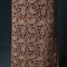 Pedana Hand Block Print Natural Dyed Cotton Kalamkari Unstitched Dress Material: Kurta with Dupatta 27