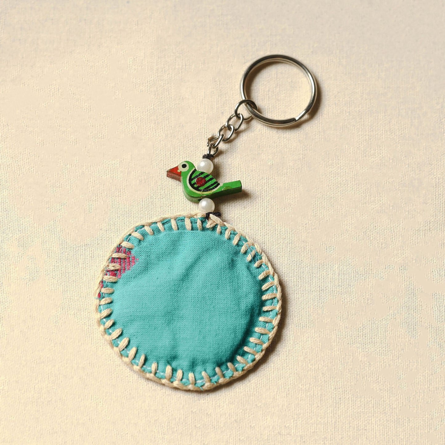 Handcrafted Fab Artwork Keychain 13