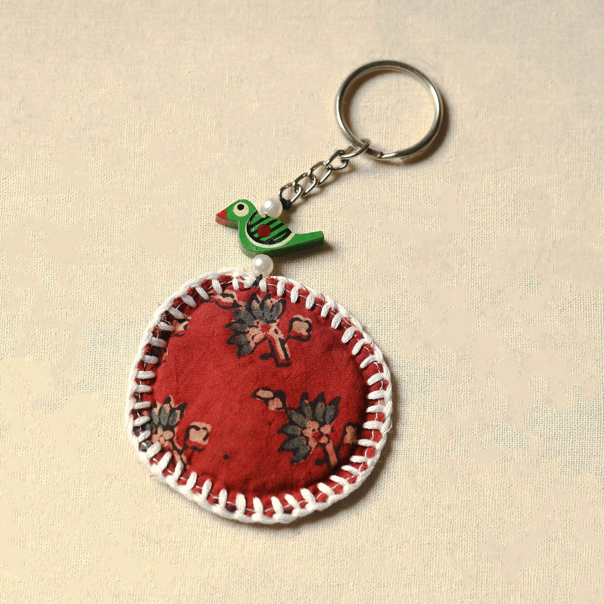 Handcrafted Fab Artwork Keychain 19