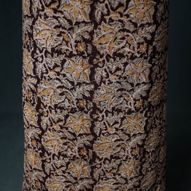 Pedana Hand Block Print Natural Dyed Cotton Kalamkari Unstitched Dress Material: Kurta with Dupatta 32